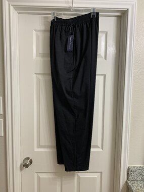 Karen Scott Women's Black Casual Pants, Size 16 (NWT)